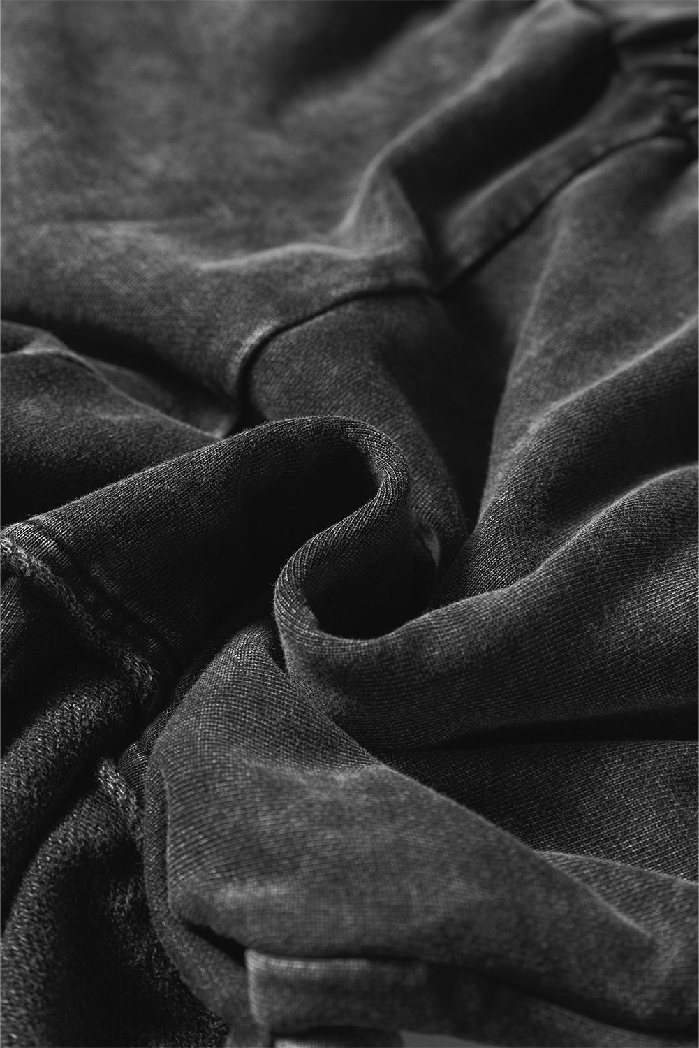 Charcoal Wide Leg Trousers | Patchwork