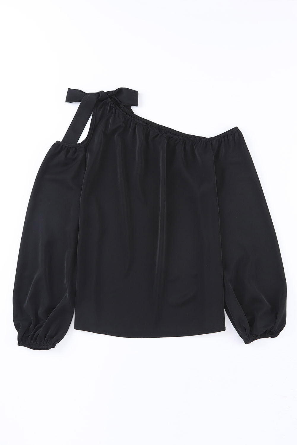 Off Shoulder Blouse | Tie Detail