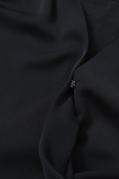 Surplice Blouse | Smocked Cuffs