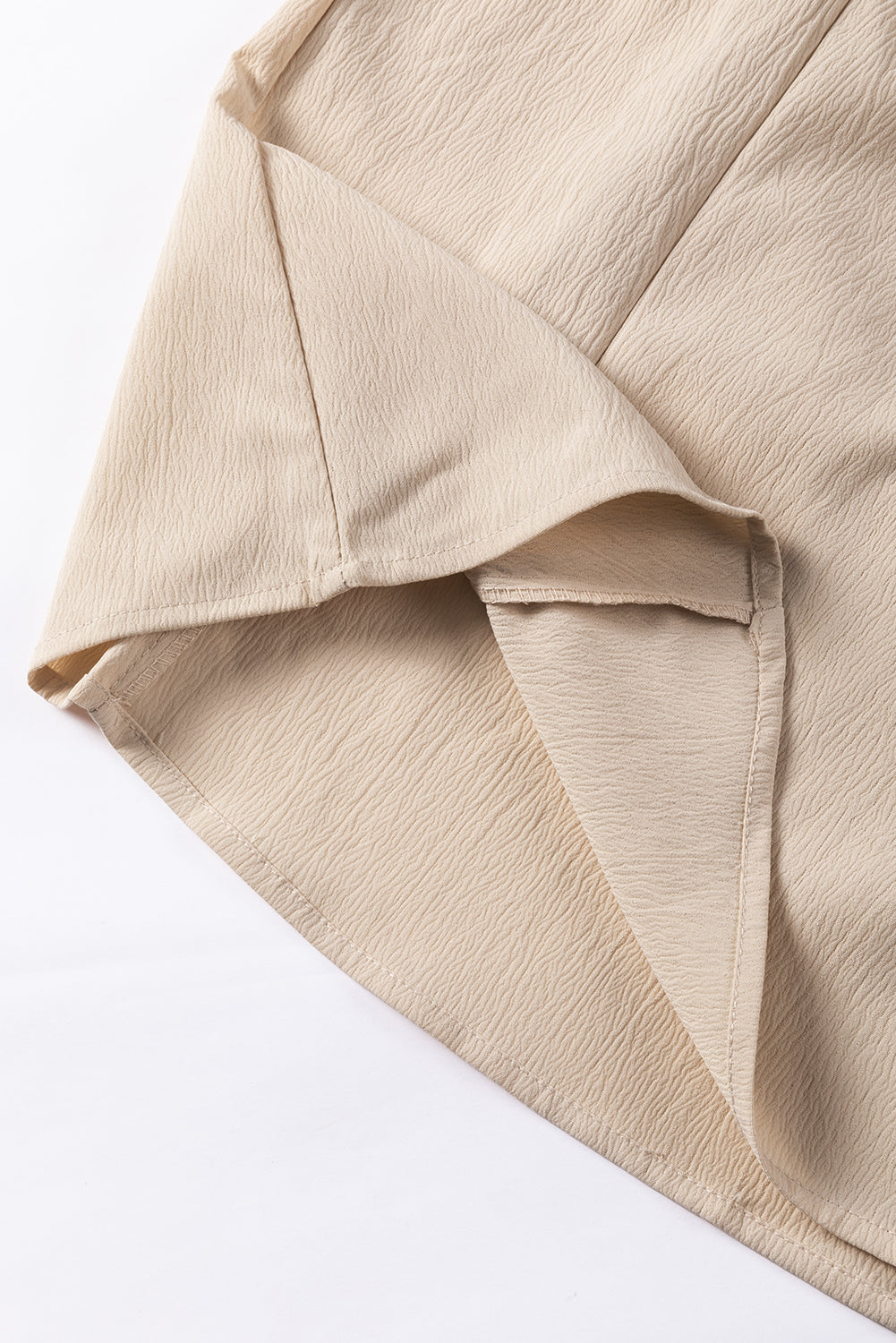 Ruffle Detail Blouse | Smocked Cuffs