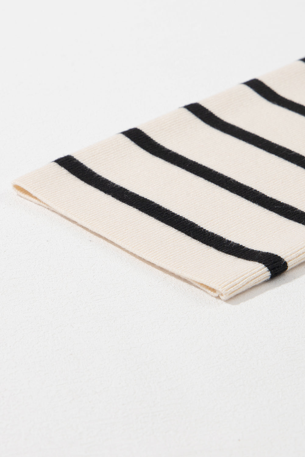 Striped Cardigan | Button Detailing