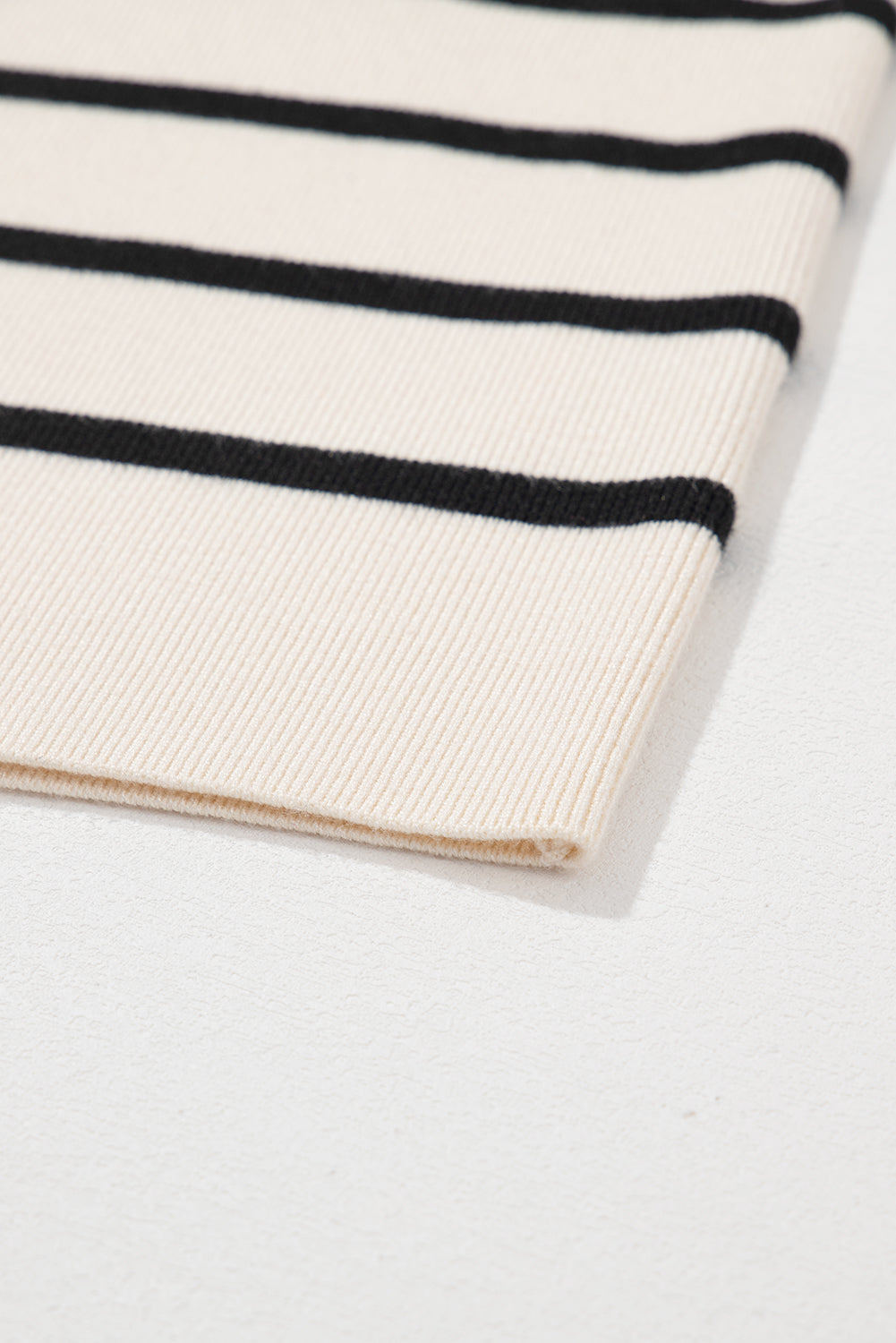 Striped Cardigan | Button Detailing