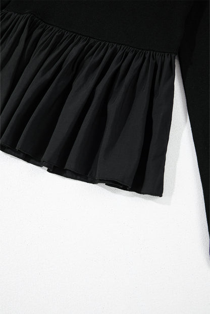 Peplum Top | Scoop Neckline