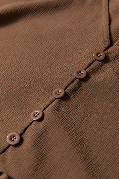 Tiered Long Sleeve Maxi Dress