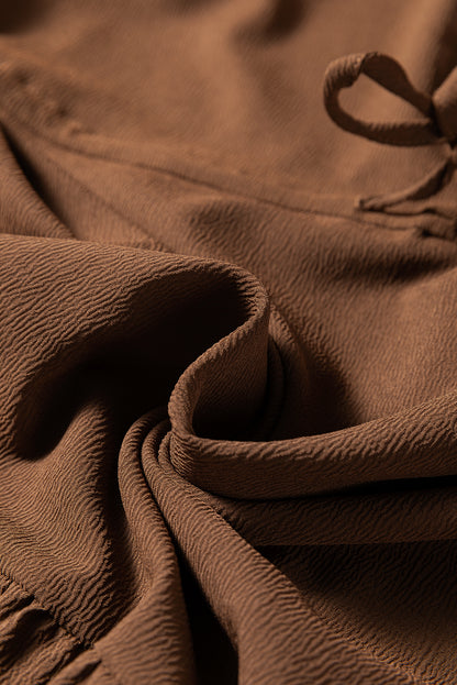 Tiered Long Sleeve Maxi Dress