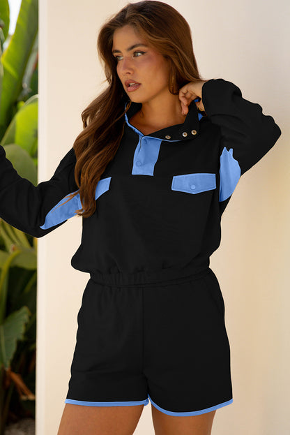 Contrast Patch Co-Ord Set