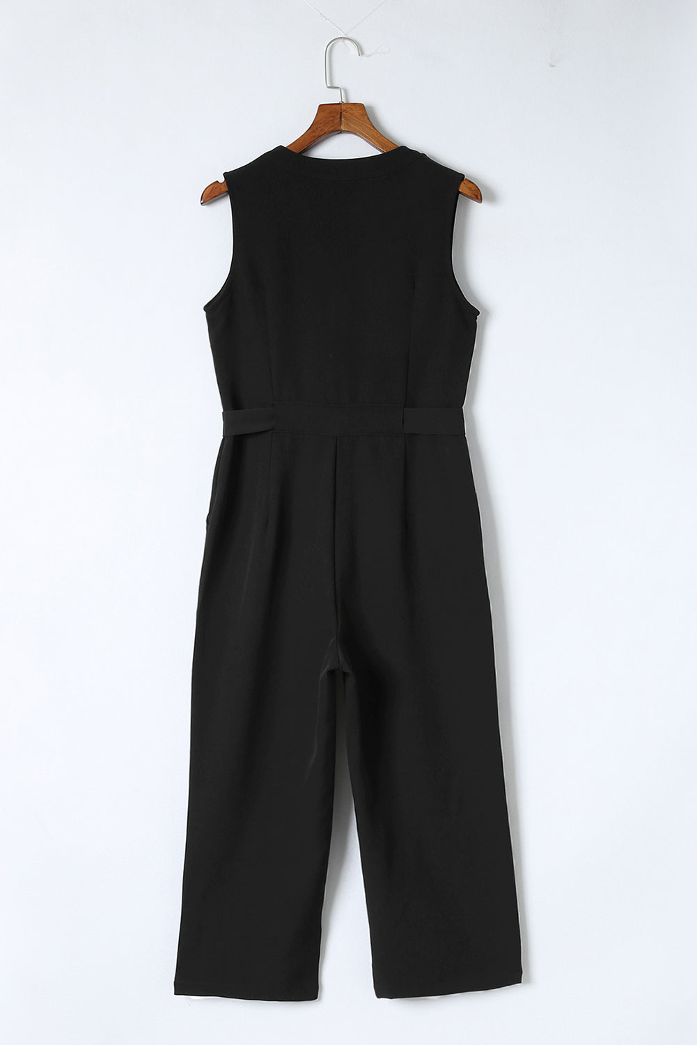 Button Front Jumpsuit