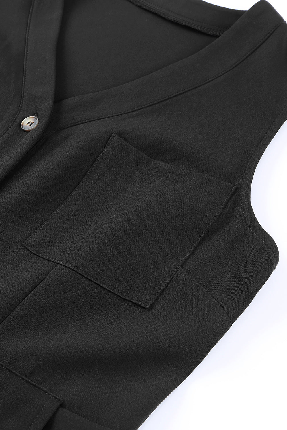 Button Front Jumpsuit