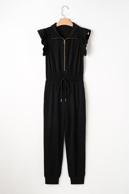 Zip Front Jumpsuit