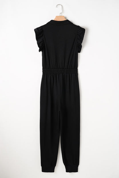 Zip Front Jumpsuit