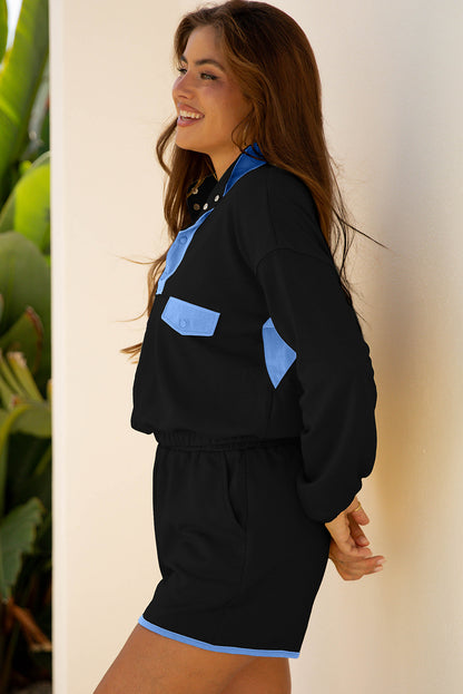 Contrast Patch Co-Ord Set