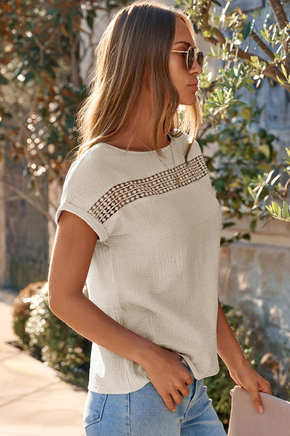 Crochet Trim Top